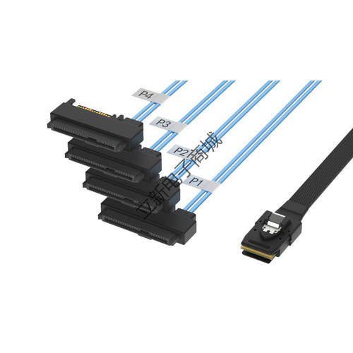 SFF8087转4SAS连接器