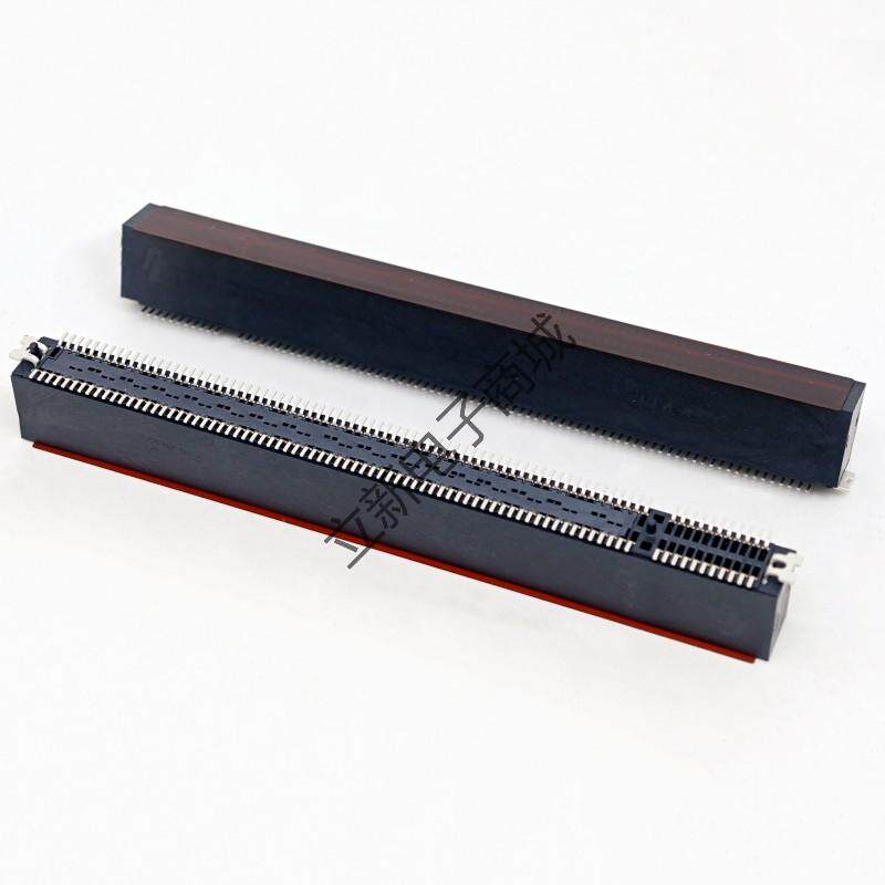 PCIE5.0 显卡插槽 164P插座 X16闭口贴片式  连接器 现货