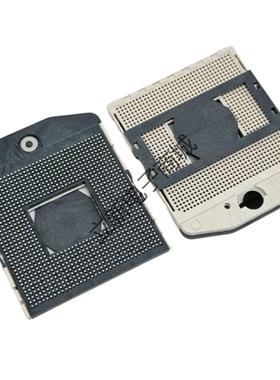 现货 CPU座子RPAG CPU989 白色 CPU插槽带锡球反向 台式电脑CPU座