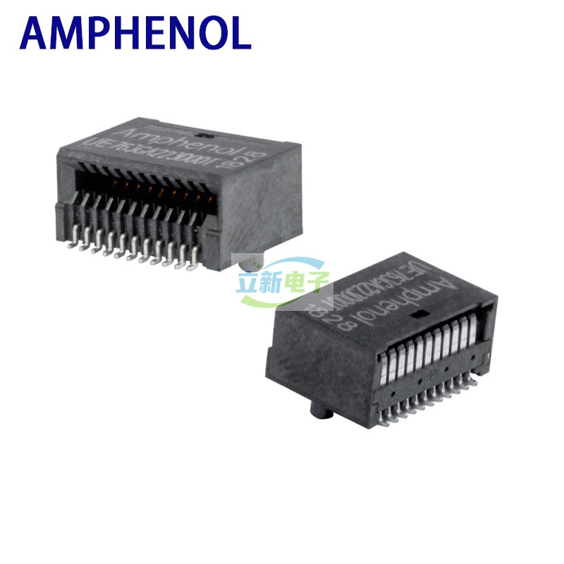 Amphenol安费诺 UE76-3GA22-3D00T 2x28G DSFP 56G PAM4 连接器