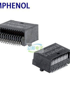 Amphenol安费诺 UE76-3GA22-3D00T 2x28G DSFP 56G PAM4 连接器