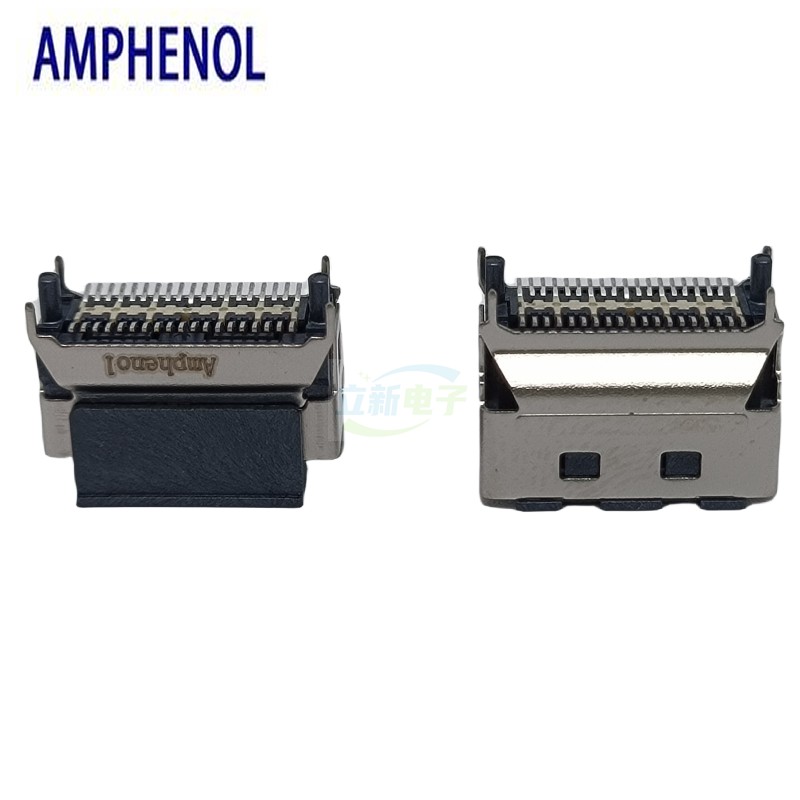 Amphenol安费诺 G42V11312HR MCIO 38P 立式连接器Mini Cool Edge
