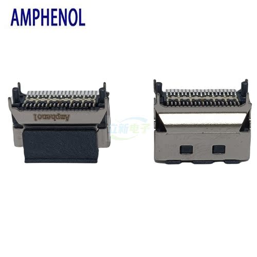 Amphenol安费诺 G42V11312HR MCIO 38P 立式连接器Mini Cool Edge