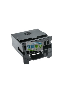 LOTES汽车储能连接器汽车BMS母座塑料16PIN成品黑色AAUS01AS0-016
