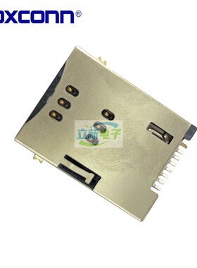 Foxconn/富士康 WL21881-E1B07-7F SIM CARD PUSH-PUSH 8PIN SMT