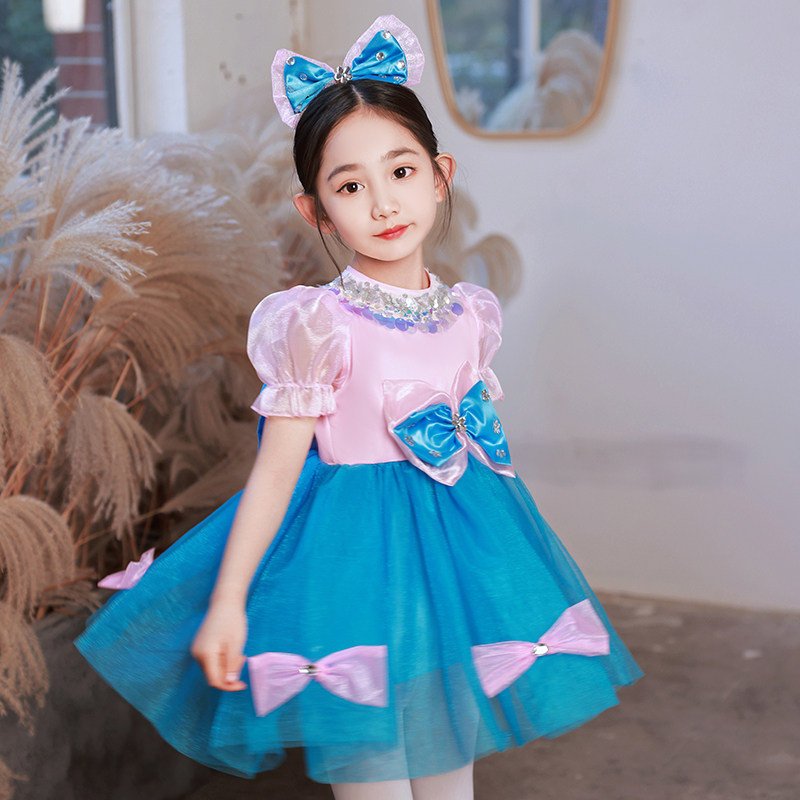 幼儿园毕业典礼演出服蓬蓬纱裙
