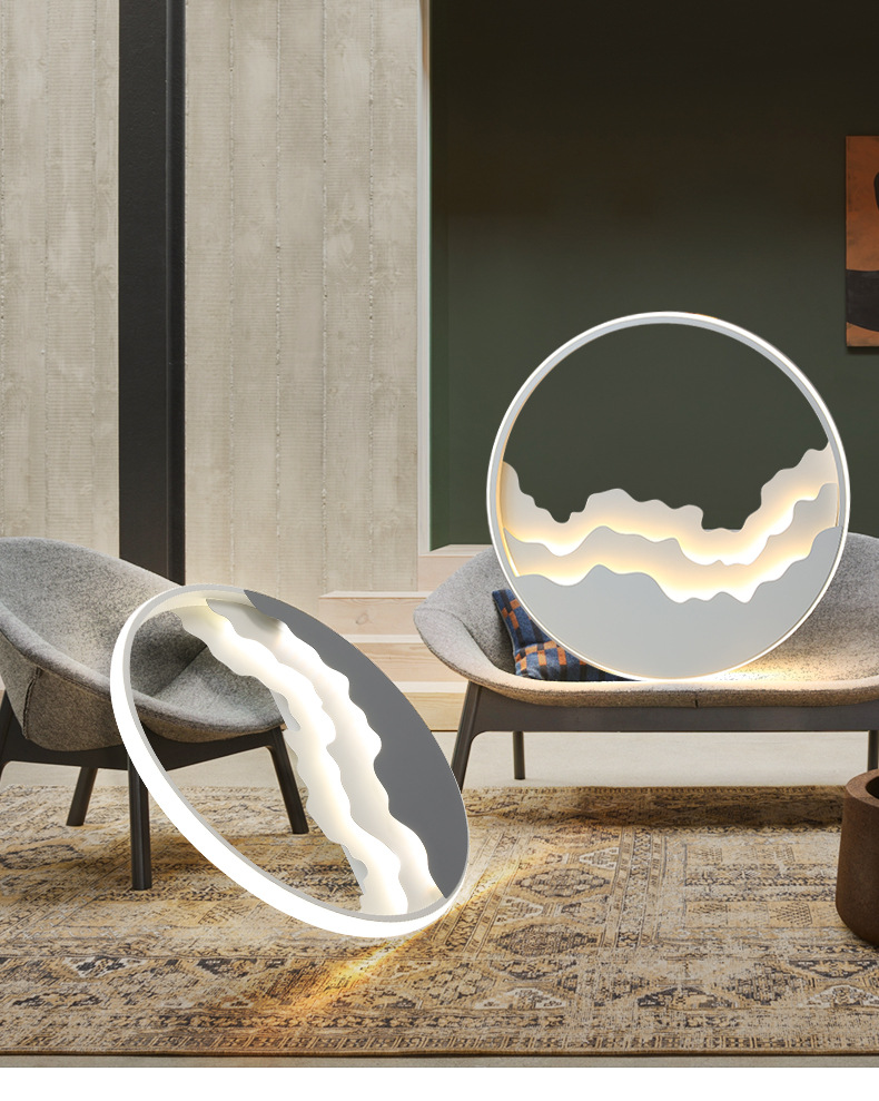 北欧吸顶灯led卧室灯简约现代