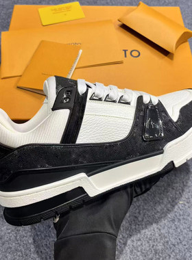 KAPIIT[顶版本]送运费险 白水泥鞋黑牛仔蓝牛仔板鞋胖丁鞋男情侣