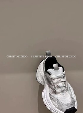 KAPIIT专柜同款/巨人！酷酷的~24s做旧厚底老爹鞋女 系带休闲鞋春