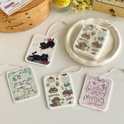 天然木浆洗碗海绵清洁棉