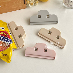 食品袋封口夹薯条密封夹零食夹子不脏手可爱防潮密封食物封口夹子