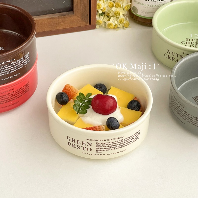 ins风高级感早餐甜品碗