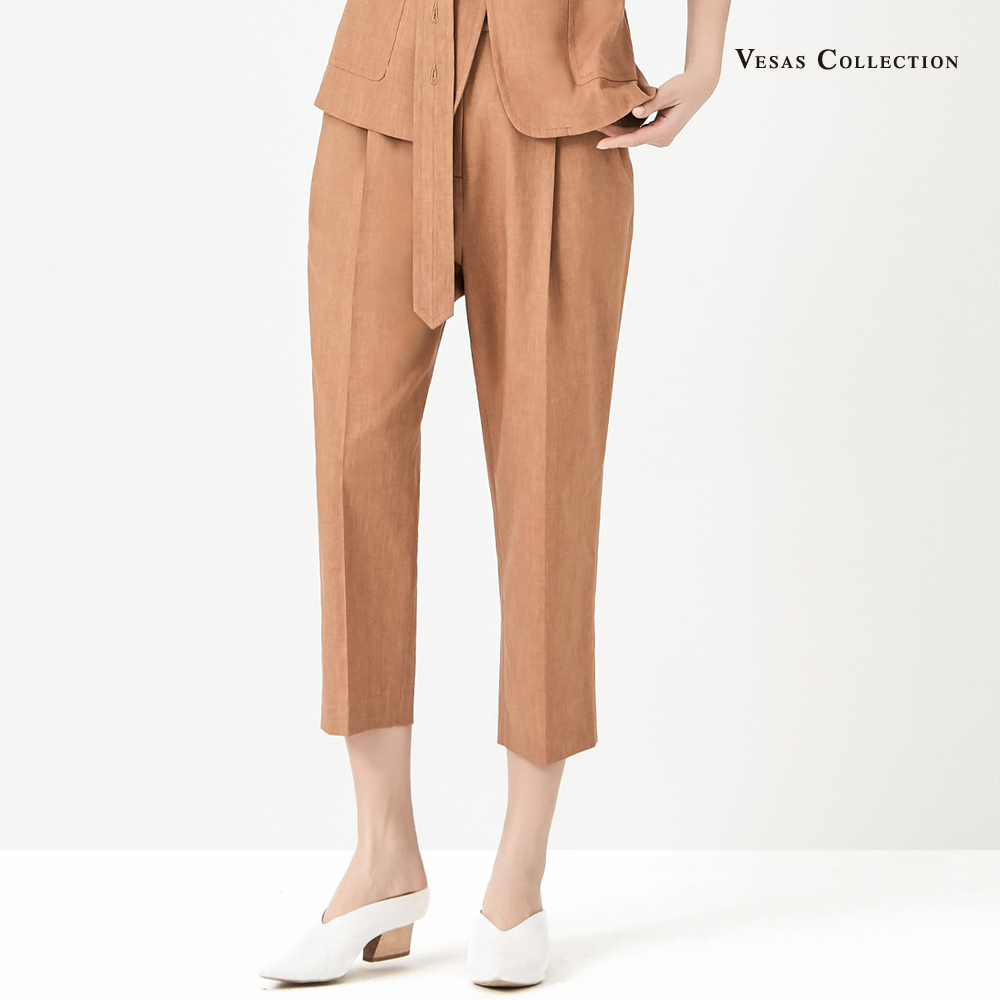 Vesas Collection 唯尚女装 职业轻商务九分裤西裤春秋新款女裤