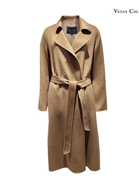 vesascollection唯尚女装羊绒大衣驼毛高级感气质呢子外套C1316
