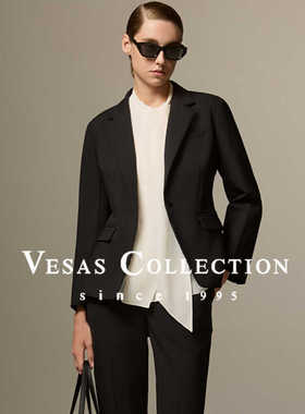 Vesas Collection J1153经典黑色西装上衣（同款T1515）