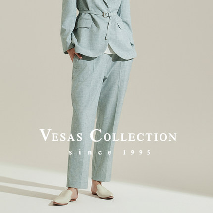 Vesas Collection T1463森系经典通勤裤装（同款J1105）