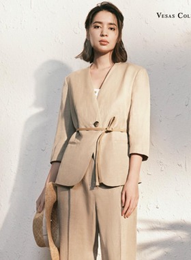 vesascolletion唯尚女装 口碑轻奢经典升级 修身显瘦西服