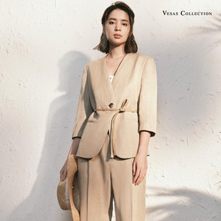 修身 升级 显瘦西服 口碑轻奢经典 vesascolletion唯尚女装