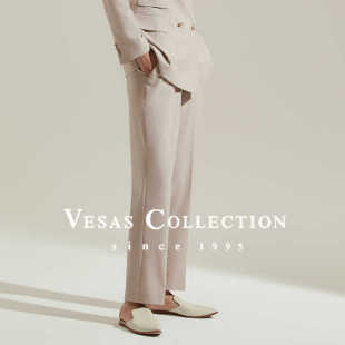 J1102 Vesas 同款 T1462燕麦色通勤女裤 Collection