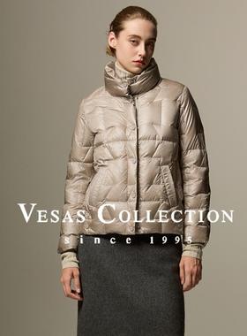 Vesas Collection N0180减龄短款羽绒外套