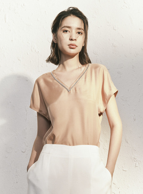 VESAS COLLTION B0922 短袖 盛夏 简约大气 衬衫