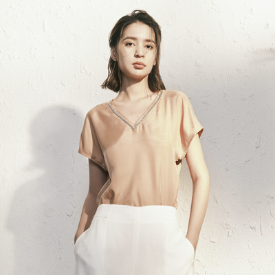 通勤短袖设计师品牌衬衫