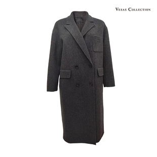 大衣休闲宽松中长款 唯尚女装 长款 轻盈感初冬大衣长袖 外套 挚爱BC