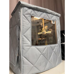鹦鹉鸟笼罩A冬季保暖加棉笼衣厚款嗖刺星球保暖保温遮光防