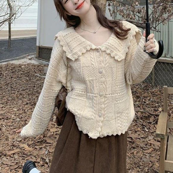 韩系chic法式别致温柔毛