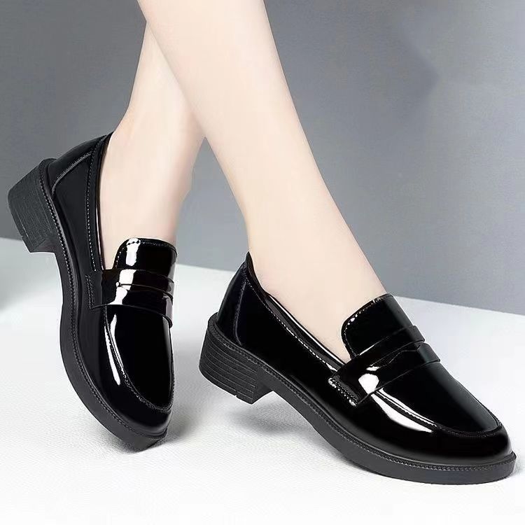 品牌特价真皮单鞋女2025年新款浅口平底小皮鞋软皮舒适百搭乐福鞋