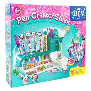 出口pen creator studio魔法流沙笔儿童diy手工制作套装STEM玩具