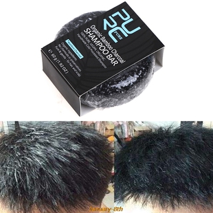 White Repair Shampoo Soap Color Darkening Gray Bar Hair