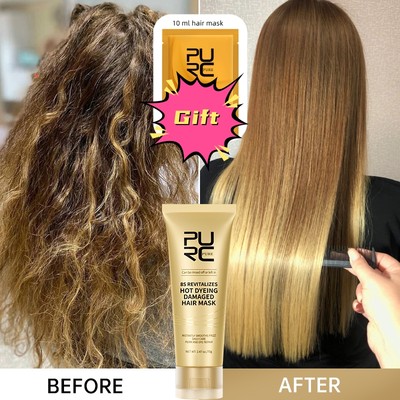 Keratin Hair Mask Soft and Repair Broken Dry Hair Profession