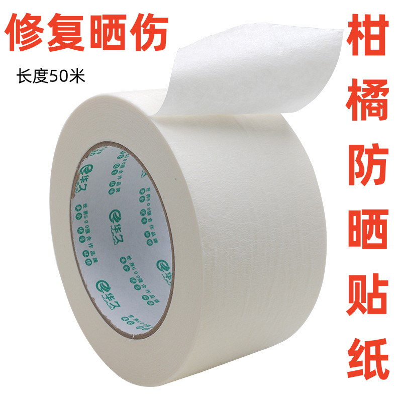 柑橘防晒贴纸水果防晒贴