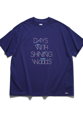 rodless24夏季趣味logo宽松重磅330g短袖T恤百搭国潮牌情侣款