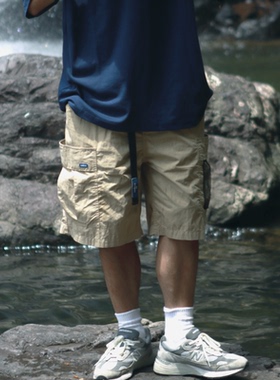 rodless 22ss 夏季舒适干速网布短裤基础百搭机能国潮宽松cityboy