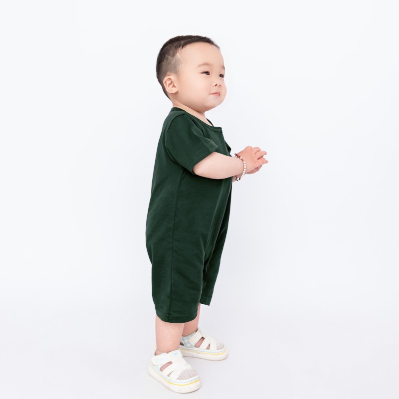 夏季儿童新式体能服婴儿纯棉男女宝宝连体衣婴幼儿爬行服包屁衣