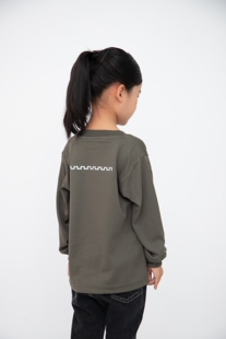 正品新式圆领衫发光长袖体能训练儿童体能服长袖海魂衫T恤运动衫