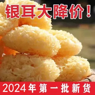 高品质古田特产软糯无硫熏莲子羹 500g古田银耳雪耳白木耳银耳干
