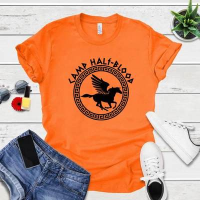 Camp Half Blood T Shirts Fall Training Camp Game Tshirt