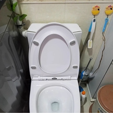 通用加厚座圈缓降静音上装超薄款方U型V型一键快拆型坐便器马桶.