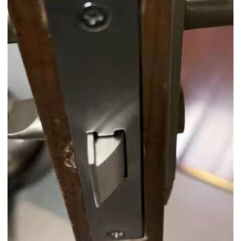 隐形门锁体配电室暖气水井锁 管道井锁通道过道管井锁带锁芯 全.