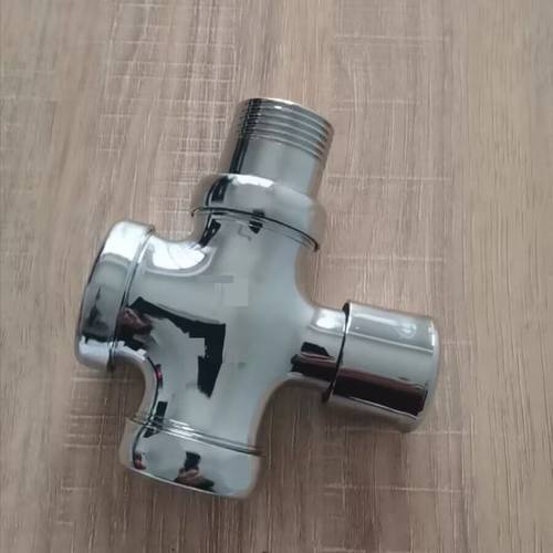 延时四通大便阀手按式厕所开关自闭冲水阀公厕蹲便器冲洗阀全铜.