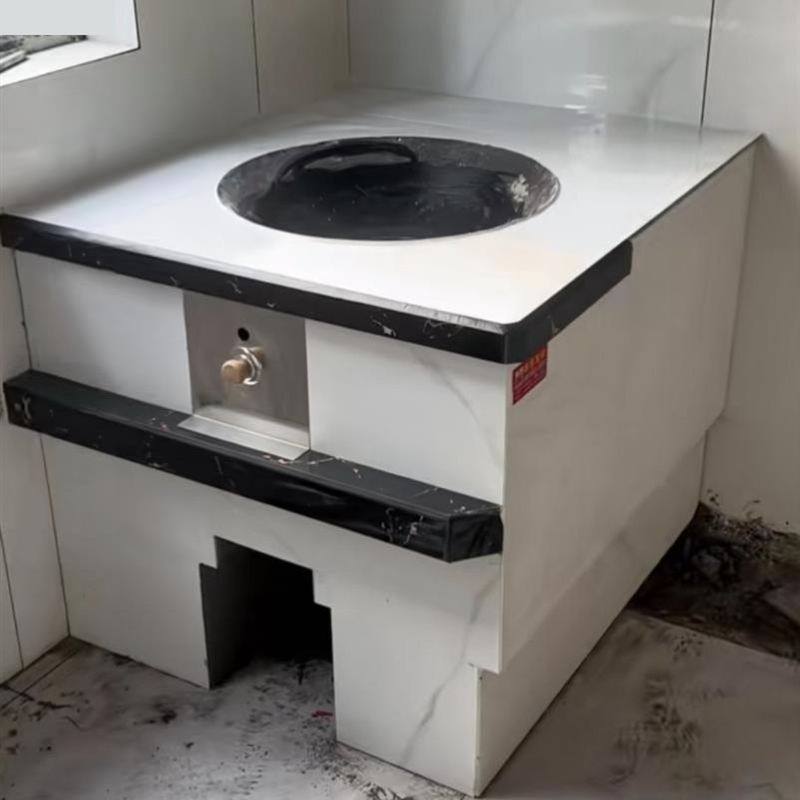 加厚土灶台火门 柴火灶灶门 炉门不锈钢挡风门厨房农村炉门灶门.