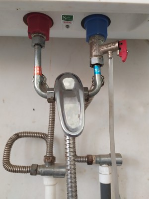 淋浴花洒龙头热水器冷热恒温控制开关洗澡间自动调温混水阀铜