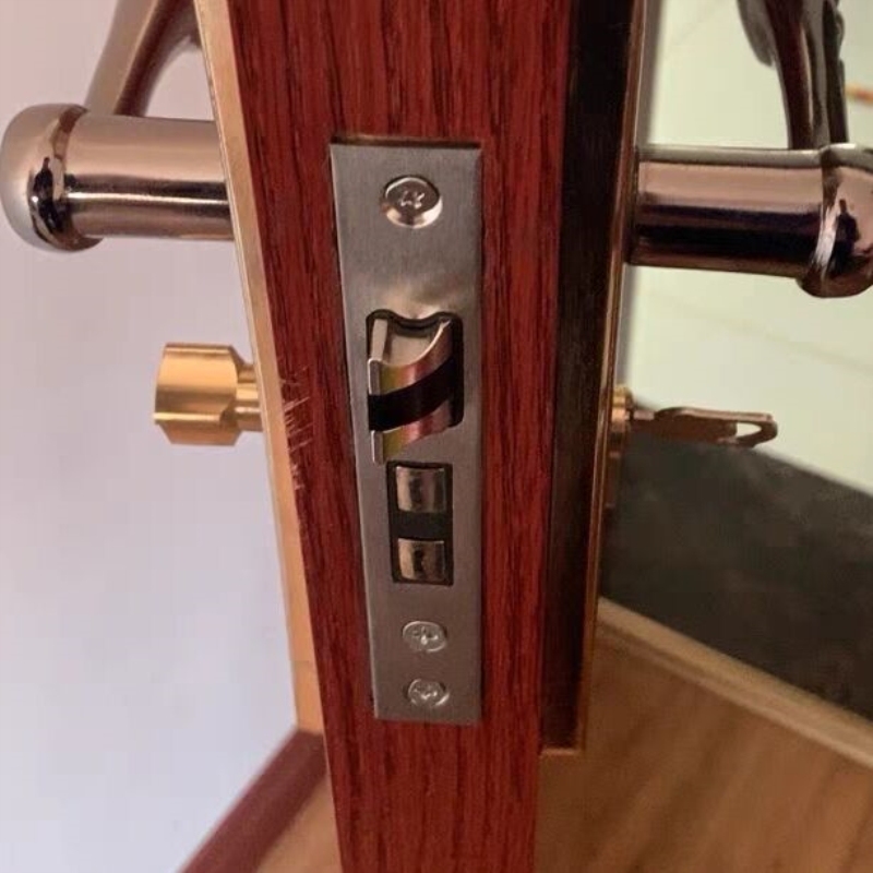 卧室门锁体锁头小大50锁芯锁块木门锁体室内门轴承58锁体锁舌.