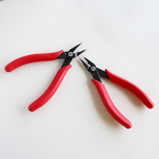 不锈钢尖嘴钢丝定位钳diy手工饰品工具钳子夹钢丝扣定位珠专用钳