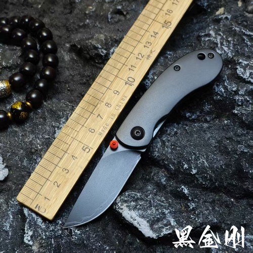 三合钢迷你小折叠刀户外高硬度锋利求生口袋EDC随身挂件钥匙小刀