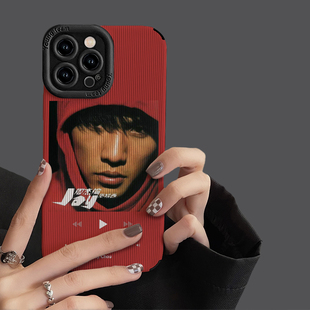 适用iPhone16ProMax手机壳新款 苹果16偶像潮小众iPhone13周杰伦JAY范特西封面14全包12软硅胶15promax保护套
