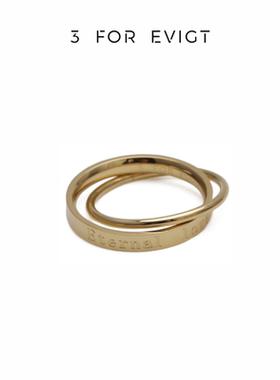 3forevigt戒指简约欧美